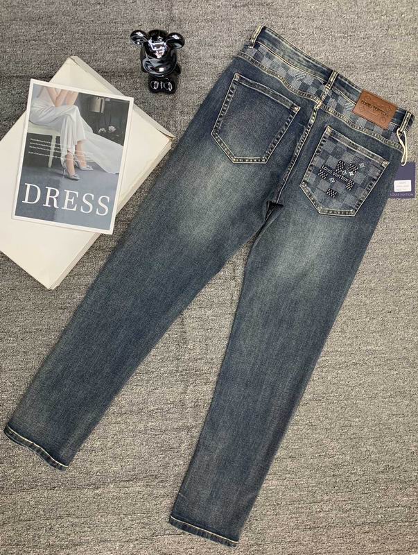 Louis Vuitton long jeans men-LV1608J